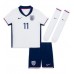 Camiseta Inglaterra Phil Foden #11 Primera Equipación Replica Eurocopa 2024 para niños mangas cortas (+ Pantalones cortos)